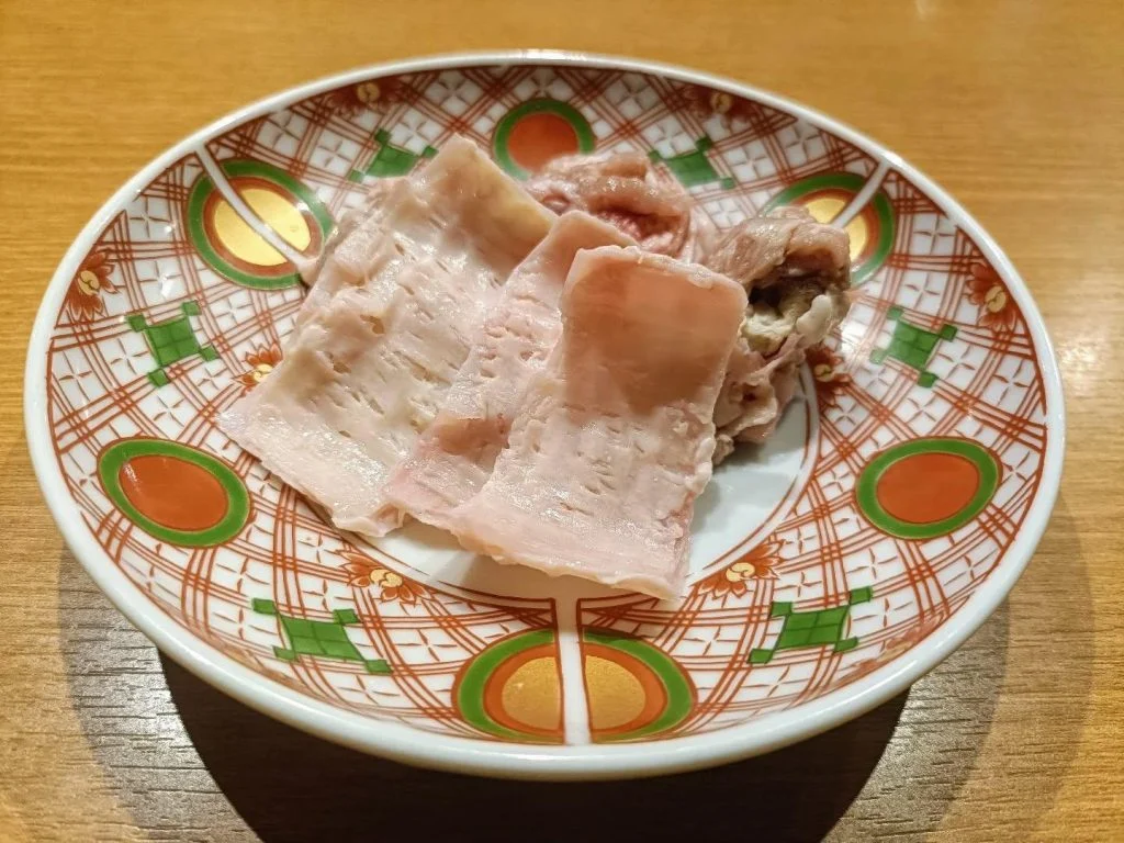 【ガリ 豚の気管】