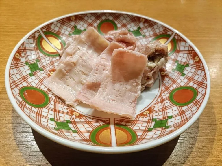 【ガリ　豚の気管】
