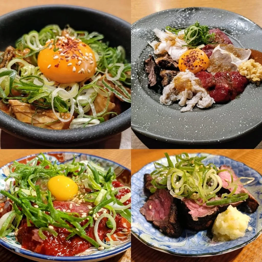 【本日 肉刺し全品あり〼 レバー、ハツあり〼】
