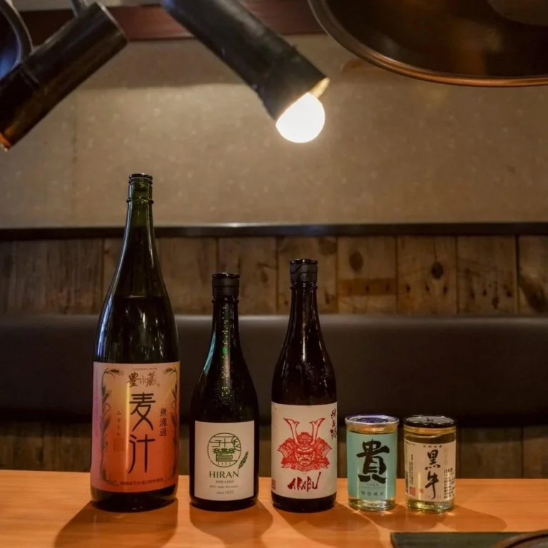 日本酒は不定期で取り揃えが変わります！