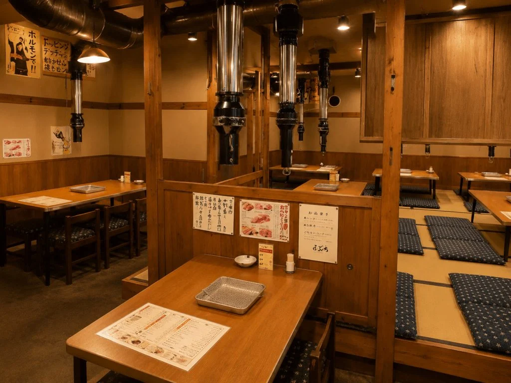 ホルモン焼肉ぶち 川越店_店内写真